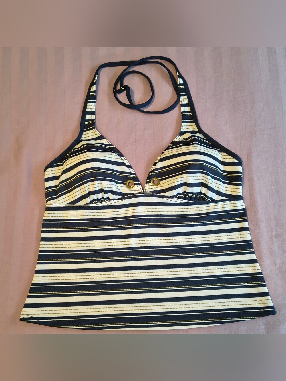 BALTEX Size 14 Halter Tankini Swimsuit Top
